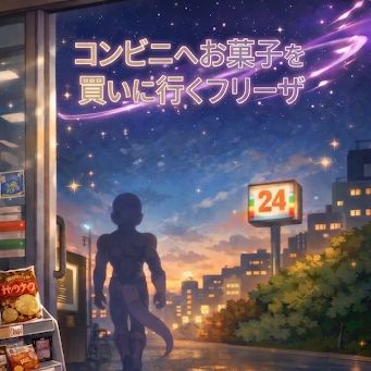 コンビニへお菓子を買いに行くフリーザ #4