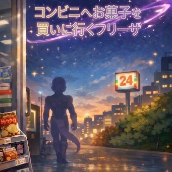 コンビニへお菓子を買いに行くフリーザ #6