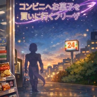 コンビニへお菓子を買いに行くフリーザ #7