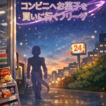 コンビニへお菓子を買いに行くフリーザ #12