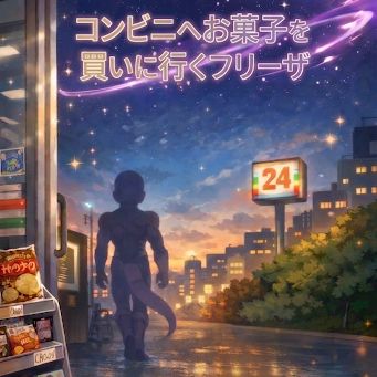 コンビニへお菓子を買いに行くフリーザ #15