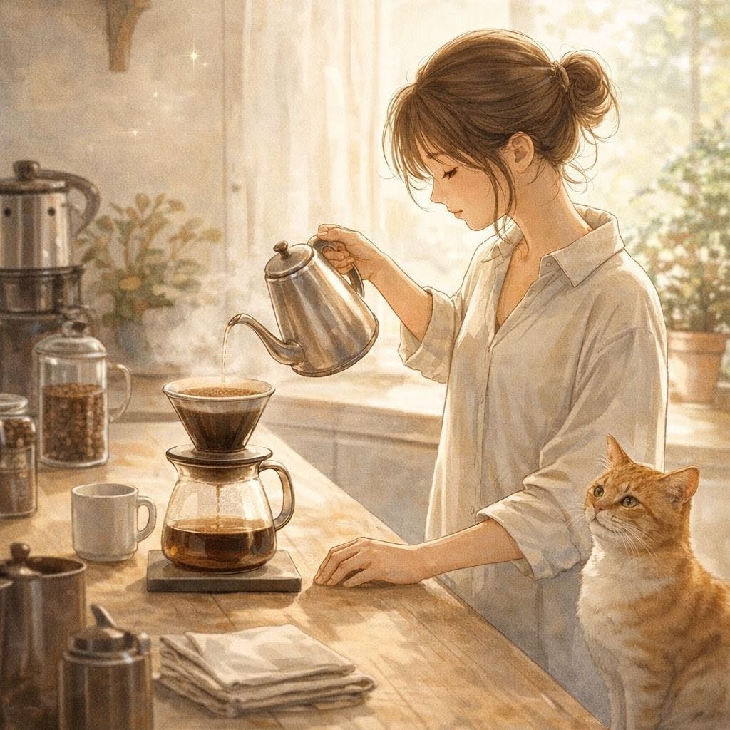 Coffee☕を淹れているだけ