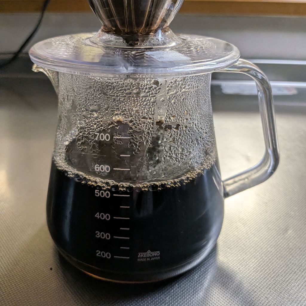朝、Coffee☕を淹れるTバッグ